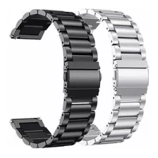 Pulseiras Para Umidigi Uwatch Uwatch2/s Preta E Prata Aço