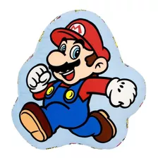 Almofada Fibra Formato Super Mario Bros 10064626 Cor Vermelho