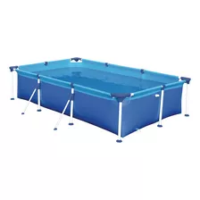 Pileta Estructural Rectangular Mor 001012 Con Capacidad De 2500 Litros De 2.71m De Largo X 1.56m De Ancho Azul