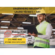 Eng. Mecânico Responsável Técnico Para Sua Empresa Com Art