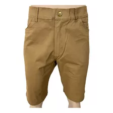 Bermuda De Gabardina Corte Clásico - Hombre T 38/48