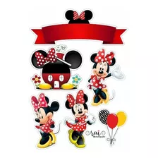 Topper Topo De Bolo Minnie