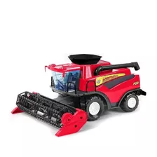 Brinquedo Colheitadeira Fazendeiro Vermelha Poliplac 7256