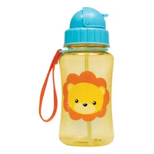 Garrafinha Animal Fun Leão Bpa Free 400ml Buba