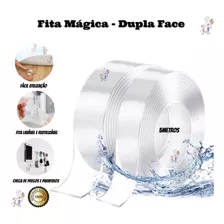 Kit 2 Super Fita Nano Adesiva Mágica Dupla Face Quadro 5m