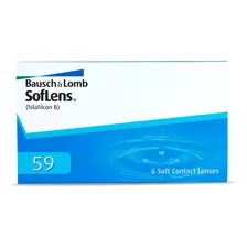 Lentes De Contacto Bausch & Lomb Soflens 59 Graduados 6 Pzas