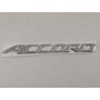 Emblema Letrero Honda Accord 21.5cm X 2.5cm Genrico 