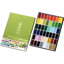 Acuarelas Kuretake Gansai Tambi Set 48 Colores