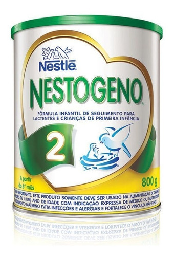 Fórmula Infantil En Polvo Nestlé Nestogeno 2  En Lata 800g
