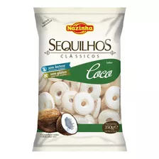 Biscoito De Coco Sem Glúten E Sem Lactose Nazinha 350g