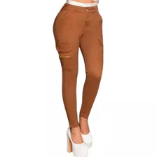 Jeans Mujer Pantalón Colombiano Mezclilla Strech Push Up 032