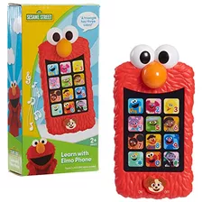 Teléfono De Juego De Pretender De Plaza Sésamo Elmo, ...