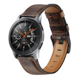Correa Reloj Cuero 22mm Para Galaxy Watch, Huawei Gt  Otros