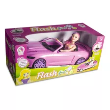 Carrinho Boneca Infantil Compatível Com Barbie Conversível. 