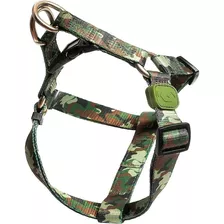 Peitoral Coleira Quick P/ Cachorro Militar Meemo Anti Puxão