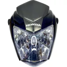 Frente Farol Completa Honda Cg Titan 160 Ex 2020 A 2021 Azul