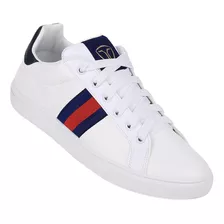 Tenis Toto Hombre Blanco Tipo Napa Miter