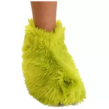 Elope Dr. Seuss The Grinch Disfraz De Pies De Piel Para Niño