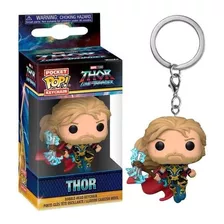 Llavero Pop Pocket Keychain Thor Love And Thunder Marvel