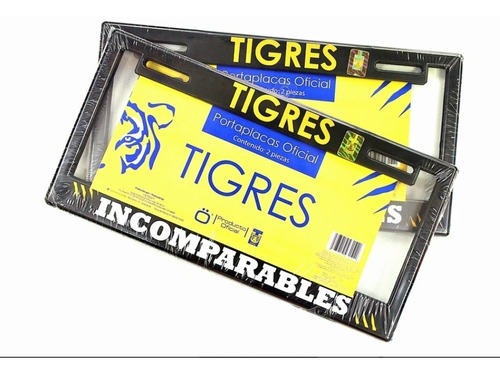 Portaplacas Tigres Incomparables Foto 2