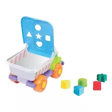 Truck Formas Caminhão Com Blocos De Montar Bebe Didático