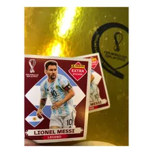  Figurinha Extra Bordo Lionel Messi Rara Copa World Qatar