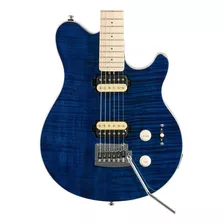Guitarra Sterling By Music Man Axis Ax3fm Neptune Blue