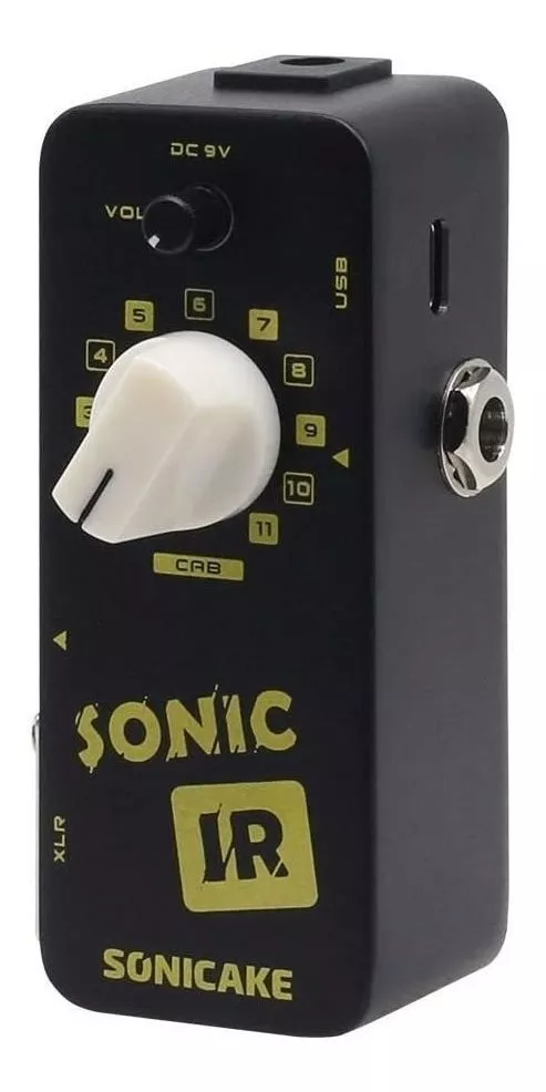 Pedal De Efeito Sonicake Sonic Ir Qss-12  Preto