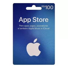 Gift Card App Store R$100,00