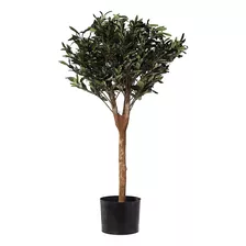 Planta Artificial De Olivo Casi Natural De 3 ', Verde