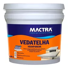 Tinta Impermeabilizante Mactra Veda Telha 18 Kg Galão