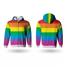 Moletom Jaqueta Blusa Rainbow