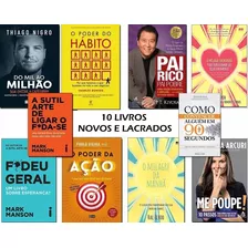 10 Livros Poder Hábito Fudeu Geral Mil Ao Milhão Poder Ação