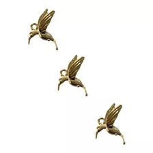 Dije Colibri 15mm En Chapa De Oro , 10 Grs , 11 Pzas