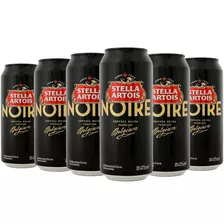 Cerveza Stella Artois Noire Cerveza Negra 473ml X6 Unidades