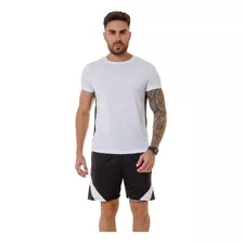 Conjunto Dry Fit Masculina Camiseta Short Treino Academia