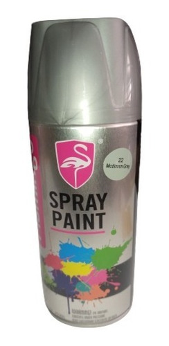 Pintura Spray-aerosol Gris Plomo 450ml Flamingo