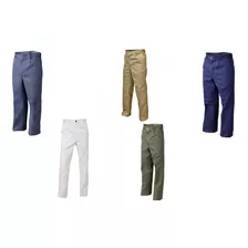 Pantalon O Camisa Trabajo- Beige-verde-azulino Azul Blanco