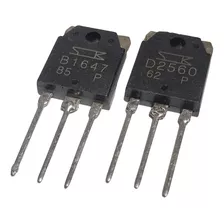Kit Transistores Darlington De Potencia To-3p B1647 D2560