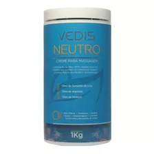 Creme Para Corpo Vedis Neutro Sem Perfume En Pote 1kg