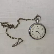Relógio De Bolso Antigo Expert - Swiss Made - Antimagnetic