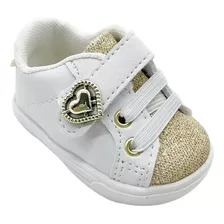 Tenis Menina Sapatinhos Bebe Calcados Infantil Princesa 