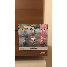 Amiibo Animal Crossing 3 Pack (k.k + Cyrus + Reese) Lacrado