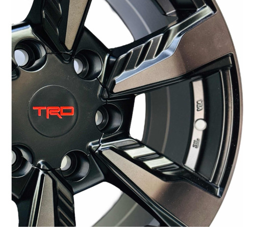 4 Rines 17x8 6/139 Trd Pro Toyota Tacoma Hilux Ranger L200 Foto 5