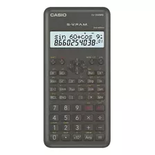 Casio Fx350ms 2º Edicion Calculadora Cientifica 240 Func Color Negro