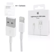 Cargador Cable iPhone 5 6 7 8 Se iPad Usb Original Garantía