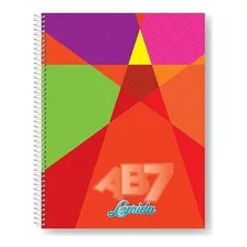 Cuaderno Laprida Ab7 21/27 Con Espiral 100 Hojs Cuadriculado