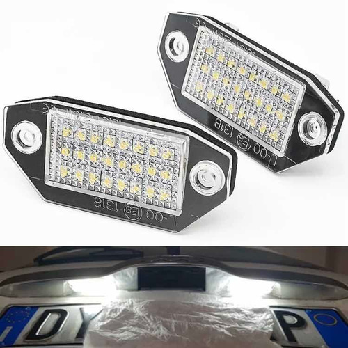 Set 2 Lmparas Luz Placa Matrcula 12v Led Ford Mondeo Focus Foto 7