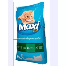 Arena Para Gatos Maxicat 25kg X 25kg De Peso Neto