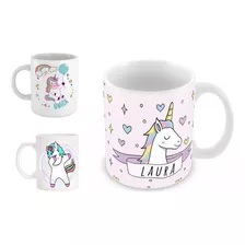 Tazas Personalizadas Unicornio C/caja Sublimada Diseño Bola8